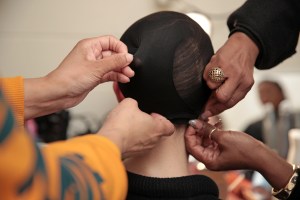 Backstage at Marc Jacobs RTW Fall 2018