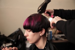 Backstage at Marc Jacobs RTW Fall 2018