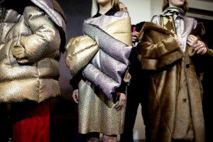 Backstage at Marco De Vincenzo RTW Fall 2018