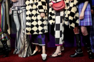 Backstage at Marco De Vincenzo RTW Fall 2018