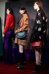 Backstage at Marco De Vincenzo RTW Fall 2018