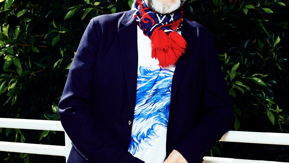 Massimo Bottura outside Gucci Showroom Beverly Hills, California