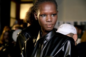 Backstage at Max Mara RTW Fall 2018