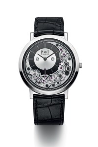 Piaget will unveil for the first time in the US the Altiplano Ultimate Automatic 910P, the worldÕs thinnest automatic watch at 4.3mm.