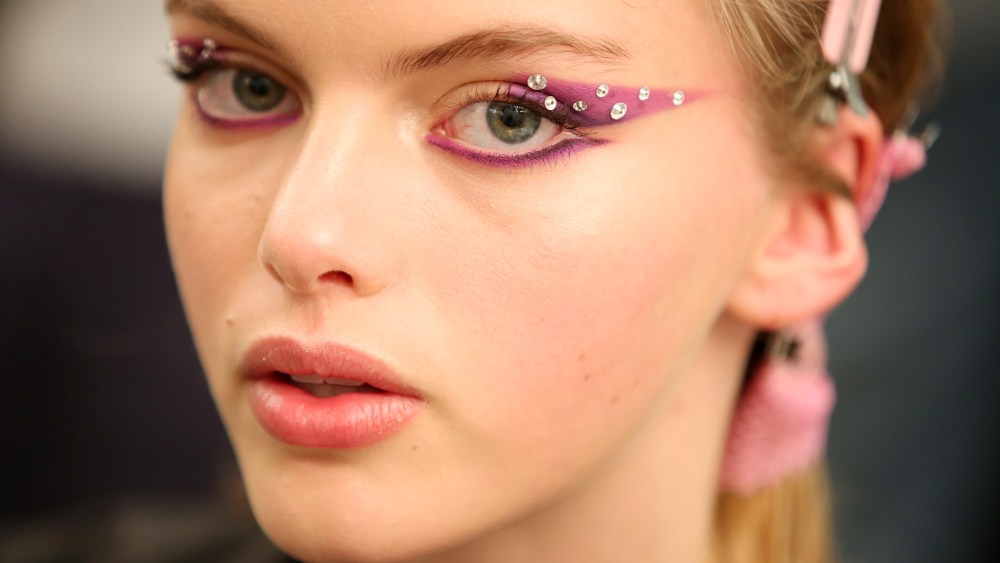 Backstage at Prada RTW Fall 2018