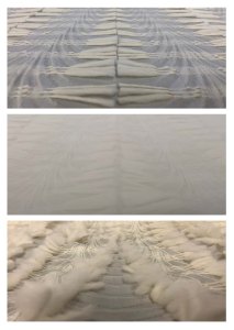 "Pure cloth, white steam, transformation. Issey Miyake's ever-evolving concept 'A Piece of Cloth' continues." Ñ Yoshiyuki Miyamae, creative director of Issey Miyake