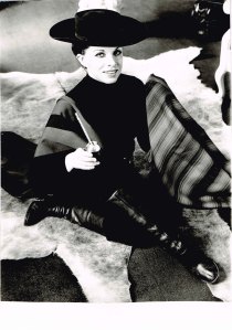 "My mother [Helenita Seward] inspired a Gaucho Chic touch for my next collection, she would mix artisanal argentine accessories to her everyday wear and even sometimes on her evening looks."  Ñ Vanessa Seward