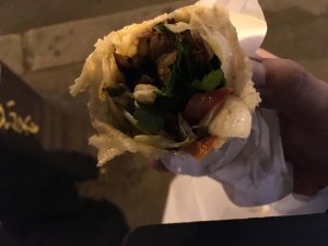 ÒA delicious wrap [sandwich] the designer has eaten in Paris.Ó  Ñ Beautiful People