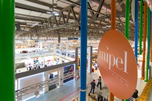 A view of the trade show.