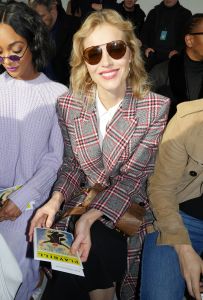 Eva Herzigova in the front row