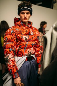 Backstage at Moncler Genius Collection RTW Fall 2018
