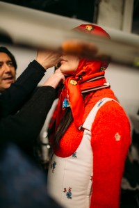Backstage at Moncler Genius Collection RTW Fall 2018