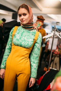 Backstage at Moncler Genius Collection RTW Fall 2018