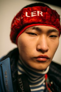 Backstage at Moncler Genius Collection RTW Fall 2018