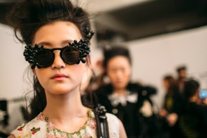 Backstage at Moncler Genius Collection RTW Fall 2018