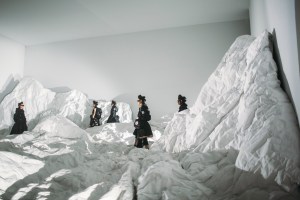 Backstage at Moncler Genius Collection RTW Fall 2018