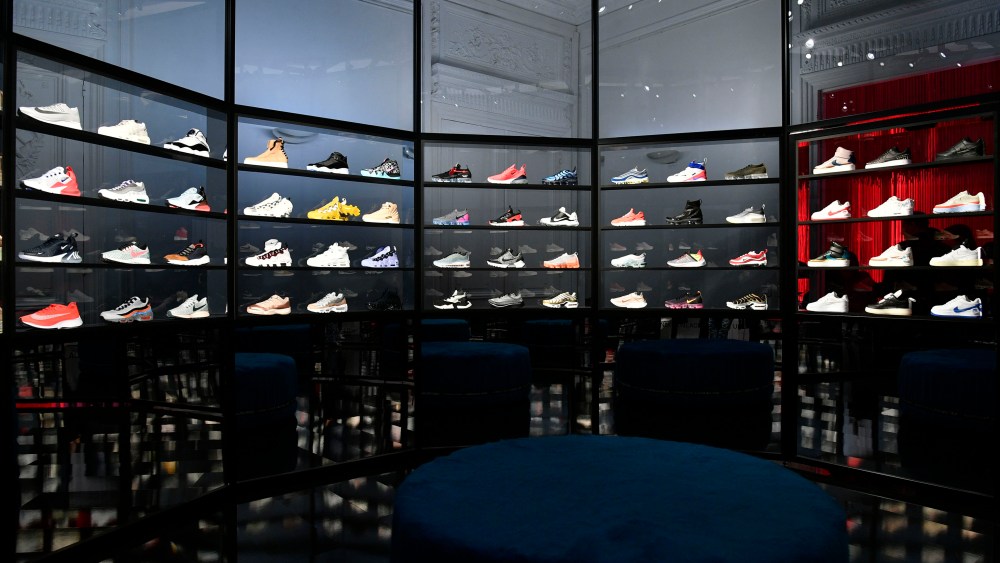 Nike's Unlaced shoe store.