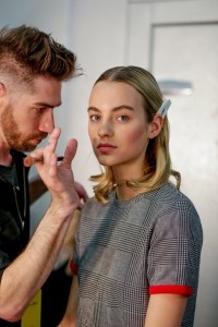 Backstage at Oscar de la Renta RTW Fall 2018