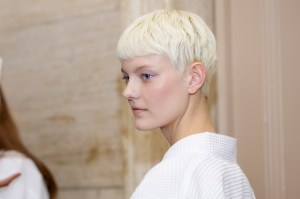 Backstage at Oscar de la Renta RTW Fall 2018