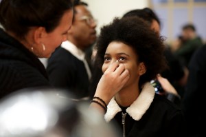 Backstage at Oscar de la Renta RTW Fall 2018