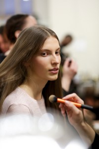 Backstage at Oscar de la Renta RTW Fall 2018