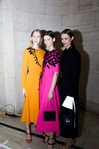 Backstage at Oscar de la Renta RTW Fall 2018