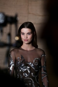 Backstage at Oscar de la Renta RTW Fall 2018