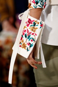 Detail of Oscar de la Renta RTW Fall 2018
