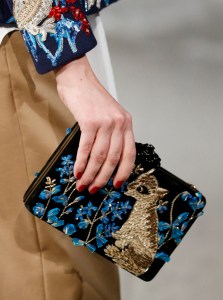 Detail of Oscar de la Renta RTW Fall 2018