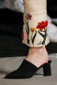 Detail of Oscar de la Renta RTW Fall 2018