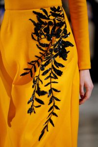 Detail of Oscar de la Renta RTW Fall 2018