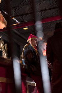 Backstage at Ovadia and Sons Men's Fall 2018