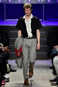 Model on the catwalk
Ovadia & Sons show, Runway, Fall Winter 2018, New York Fashion Week Men's, USA - 05 Feb 2018