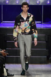 Model on the catwalk
Ovadia & Sons show, Runway, Fall Winter 2018, New York Fashion Week Men's, USA - 05 Feb 2018
