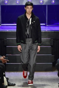 Model on the catwalk
Ovadia & Sons show, Runway, Fall Winter 2018, New York Fashion Week Men's, USA - 05 Feb 2018