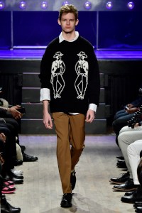 Model on the catwalk
Ovadia & Sons show, Runway, Fall Winter 2018, New York Fashion Week Men's, USA - 05 Feb 2018