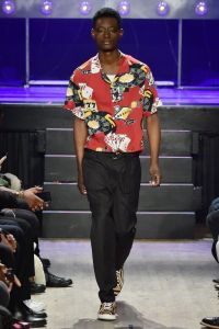 Model on the catwalk
Ovadia & Sons show, Runway, Fall Winter 2018, New York Fashion Week Men's, USA - 05 Feb 2018
