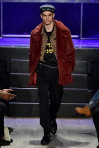 Model on the catwalk
Ovadia & Sons show, Runway, Fall Winter 2018, New York Fashion Week Men's, USA - 05 Feb 2018