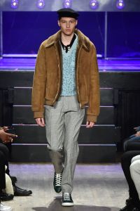 Model on the catwalk
Ovadia & Sons show, Runway, Fall Winter 2018, New York Fashion Week Men's, USA - 05 Feb 2018
