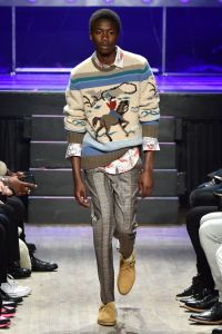 Model on the catwalk
Ovadia & Sons show, Runway, Fall Winter 2018, New York Fashion Week Men's, USA - 05 Feb 2018