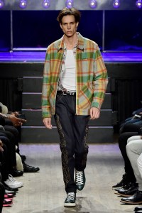 Model on the catwalk
Ovadia & Sons show, Runway, Fall Winter 2018, New York Fashion Week Men's, USA - 05 Feb 2018