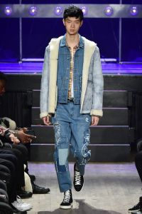 Model on the catwalk
Ovadia & Sons show, Runway, Fall Winter 2018, New York Fashion Week Men's, USA - 05 Feb 2018