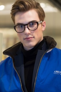 Backstage at Perry Ellis Men's Fall 2018