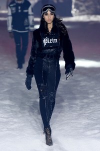 Model on the catwalk
Philipp Plein show, Runway, Fall Winter 2018, New York Fashion Week, USA - 10 Feb 2018