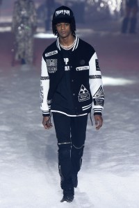 Model on the catwalkPhilipp Plein show, Runway, Fall Winter 2018, New York Fashion Week, USA - 10 Feb 2018