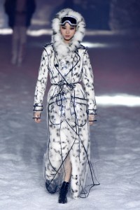 Model on the catwalk
Philipp Plein show, Runway, Fall Winter 2018, New York Fashion Week, USA - 10 Feb 2018