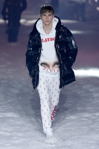 Model on the catwalkPhilipp Plein show, Runway, Fall Winter 2018, New York Fashion Week, USA - 10 Feb 2018