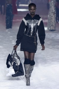 Model on the catwalkPhilipp Plein show, Runway, Fall Winter 2018, New York Fashion Week, USA - 10 Feb 2018