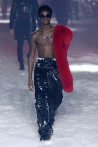 Model on the catwalkPhilipp Plein show, Runway, Fall Winter 2018, New York Fashion Week, USA - 10 Feb 2018