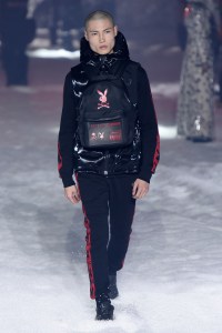 Model on the catwalk
Philipp Plein show, Runway, Fall Winter 2018, New York Fashion Week, USA - 10 Feb 2018